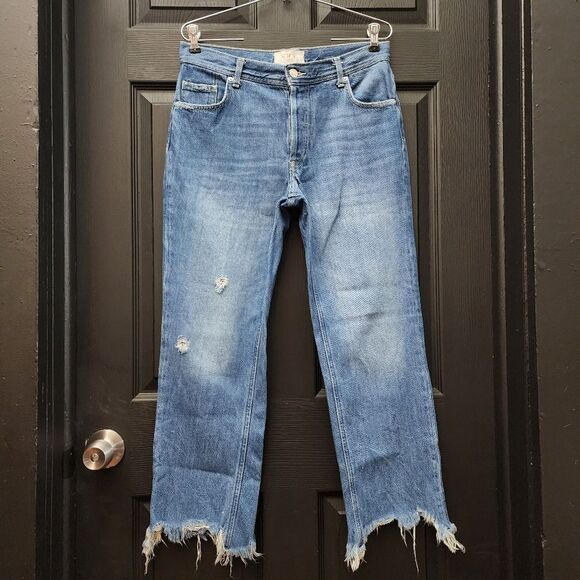 We The Free 'Maggie' Mid-Rise Straight-Leg Jeans                             295 - Picture 5 of 16